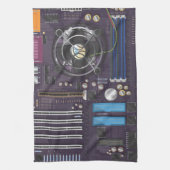 PC-Mainboard Küchentuch (Vertikal)