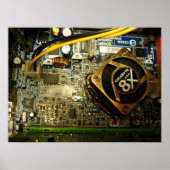 PC-Mainboard Poster (Vorne)