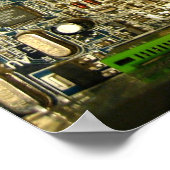 PC-Mainboard Poster (Ecke)