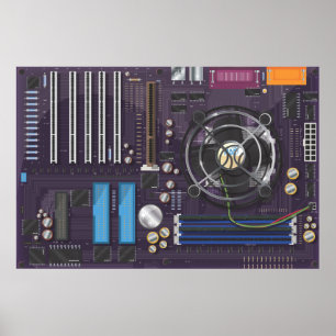 PC-Mainboard Poster