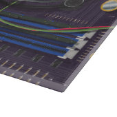 PC-Mainboard Schneidebrett (Ecke)