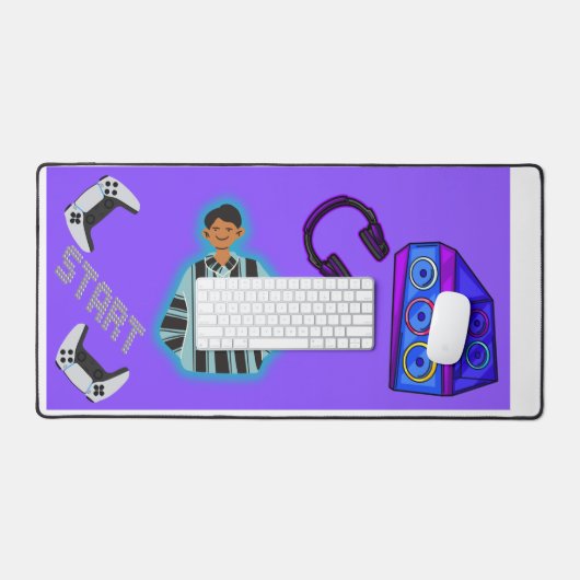 PC-Matte Schreibtischunterlage (Tastatur & Maus)