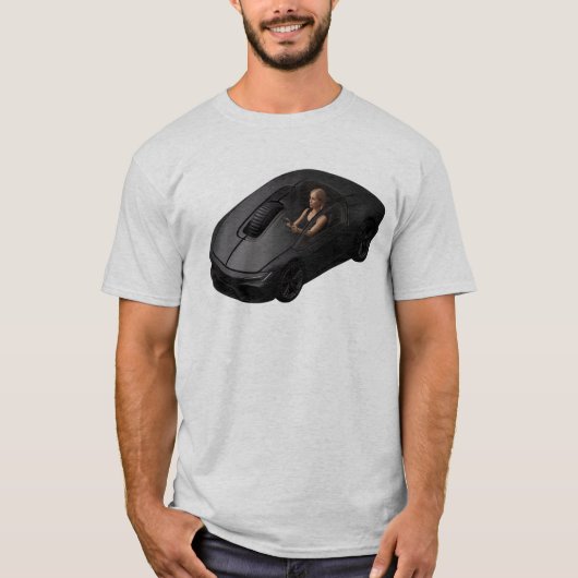 PC-Maus-Auto: Klicken Sie mit der Geschwindigkeit T-Shirt (Vorderseite)