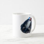 PC-Maus-Auto: Polizeifahrzeug Kaffeetasse (VorderseiteRechts)