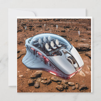 PC Mouse-Spacecraft: Scroll auf Mars - Mission 01.