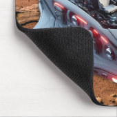 PC Mouse-Spacecraft: Scroll auf Mars - Mission 01. Mousepad (Ecke)