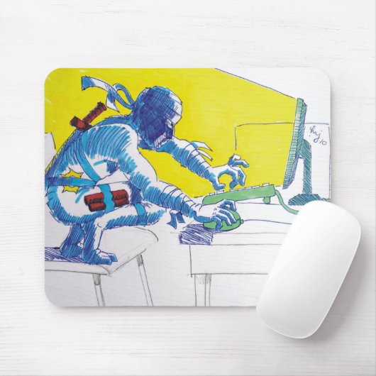 PC Ninja Mousepad (Mit Mouse)