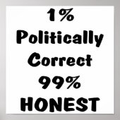 PC oder ehrlich Poster (Vorne)