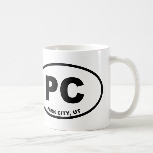 PC Park City Utah Kaffeetasse (Rechts)