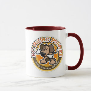 PC Pfund-Welpen-Tasse Tasse