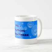 PC - Politische Korrektheit Kaffeetasse (VorderseiteRechts)