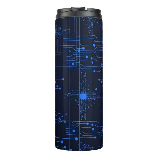 PC-Programmierer-Tech-Schalttafel Thermosbecher (Rückseite)