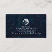 PC-Reparaturdienstkarte Visitenkarte (Rückseite)