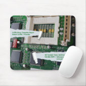 PC-Reparaturmaus Mousepad (Mit Mouse)