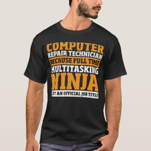 PC-Spezialist Computer Nerd Computerreparaturtechn T-Shirt