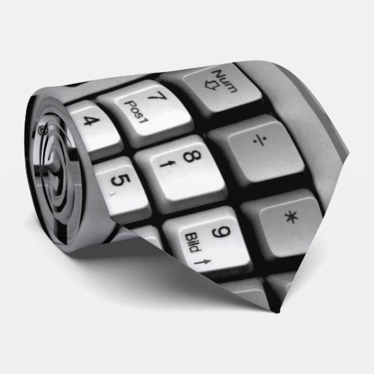 PC-Tastatur Krawatte (Gerollt)