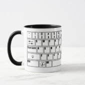 PC Tastatur-Tasse Tasse (Links)