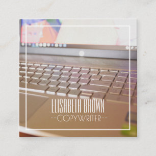 PC-Tastatur-Visitenkarte für Kopierer Quadratische Visitenkarte