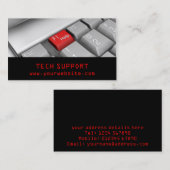 PC-Tastatur-Visitenkarte Visitenkarte (Vorne/Hinten)