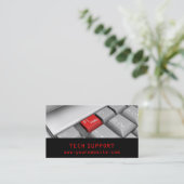 PC-Tastatur-Visitenkarte Visitenkarte (Stehend Vorderseite)