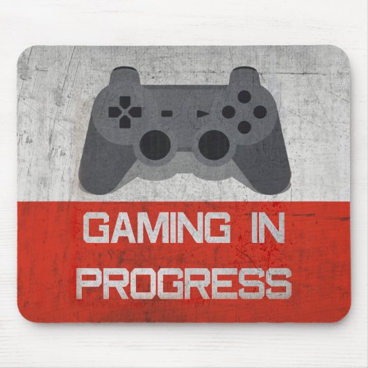 PC-Video-Gamer-Non-Slip-Mousepad #4 Mousepad (Vorne)