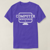 PC-Whispertech-Support-Nerd werden lustig T-Shirt (Design vorne)