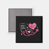Pca Life Valentine Heart Stethoscope Magnet (Vorderseite/Rückseite)