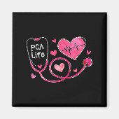 Pca Life Valentine Heart Stethoscope Magnet (Vorne)