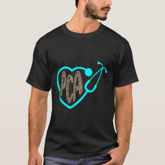 Pca Patientenversorgung Istant Heart Leopard Krank T-Shirt