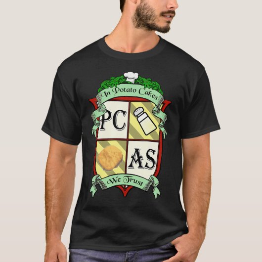 PCAS - Schilddesign T-Shirt (Vorderseite)