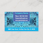 (PCB) Druckschalttafel Visitenkarte (Rückseite)