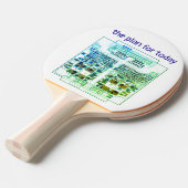 PCB Printed Circuit Board Platinen-Design mit Plan Tischtennis Schläger (Vorderseite)