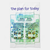 PCB Printed Circuit Board Platinen-Tuch mit Plan Geschirrtuch (Vertikal)