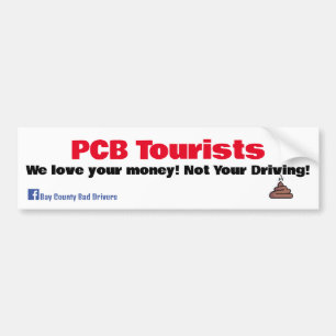 PCB Touristen Autoaufkleber