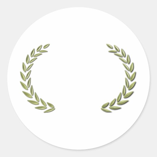 PCFMF-Preise für Sie zum Anpassen Runder Aufkleber (Vorderseite)