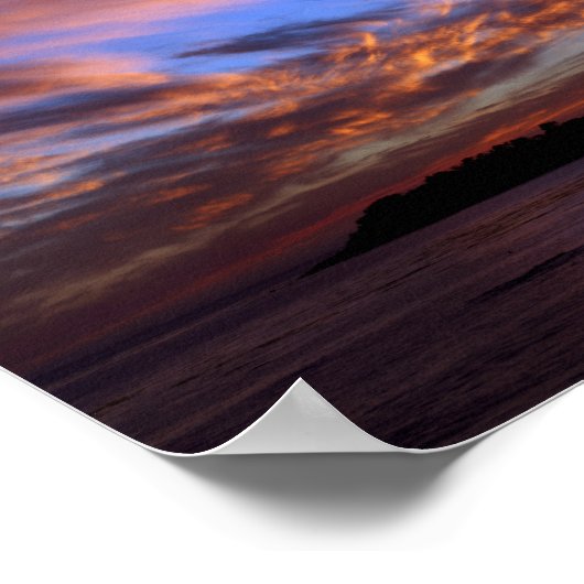 PCH Sunset - Cambria Poster (Ecke)
