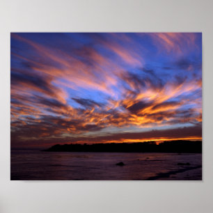 PCH Sunset - Cambria Poster