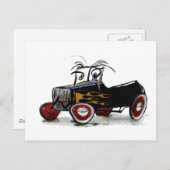 PCHotRod02 Postkarte (Vorne/Hinten)