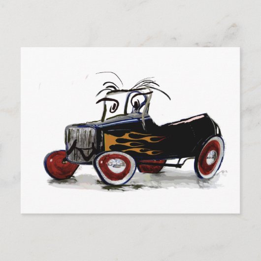 PCHotRod02 Postkarte (Vorderseite)