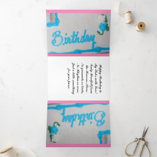 PCL-Geschenke Dreifach Gefaltete Urlaubskarte (Innenseite)