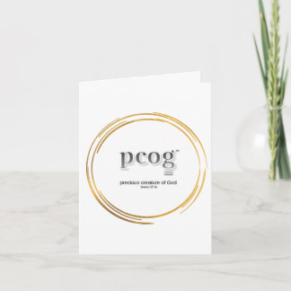 pcog WHISPERNDES GOLD CIRS leer innen; Wörter, Sch Karte