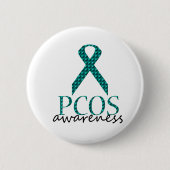 PCOS Bewusstsein Button (Vorderseite)