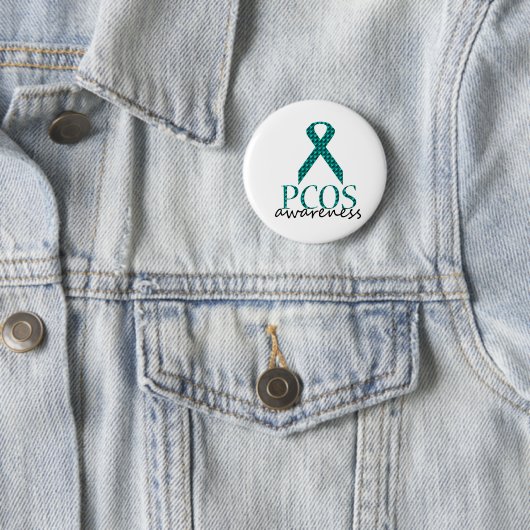 PCOS Bewusstsein Button (Beispiel)