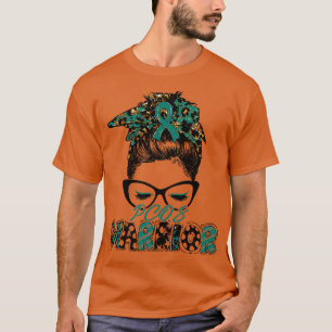 PCOS-Bewusstseins-Kriegerin Frauen Glasse Messy Bu T-Shirt