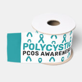 PCOS-Bewusstseins-Musterband Ripsband (Spule)