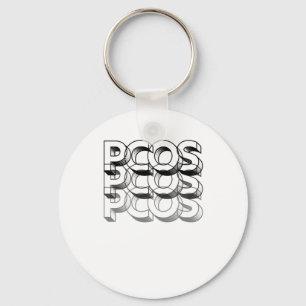 Pcos Brat Green Warrior Survivor Chronische Krankh Schlüsselanhänger