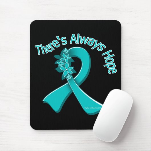 PCOS Es gibt immer Hoffnung Blumen Mousepad (Mit Mouse)