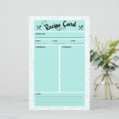 PCOS Friendly Recipe Card (Stehend Vorderseite)