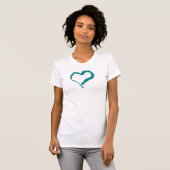 PCOS Herz T-Shirt (Vorne ganz)
