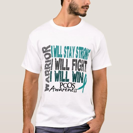 PCOS Krieger T-Shirt (Vorderseite)
